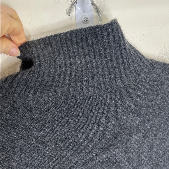 Naked Cashmere 100% Cashmere Sweater Dress Dark Gray Size Large - Picture 12 of 16